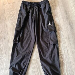 Nike Jordan Jumpman Cargo Jogger Pants Youth Size L Black